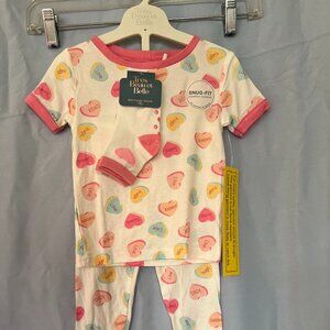 Tres Beau et Belle NWT Set of 3 PC Bamboo Pajamas Loungewear 18M